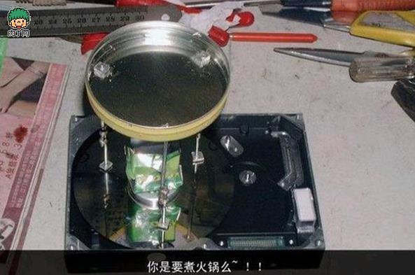 废旧硬盘改造棉花糖制作机-by